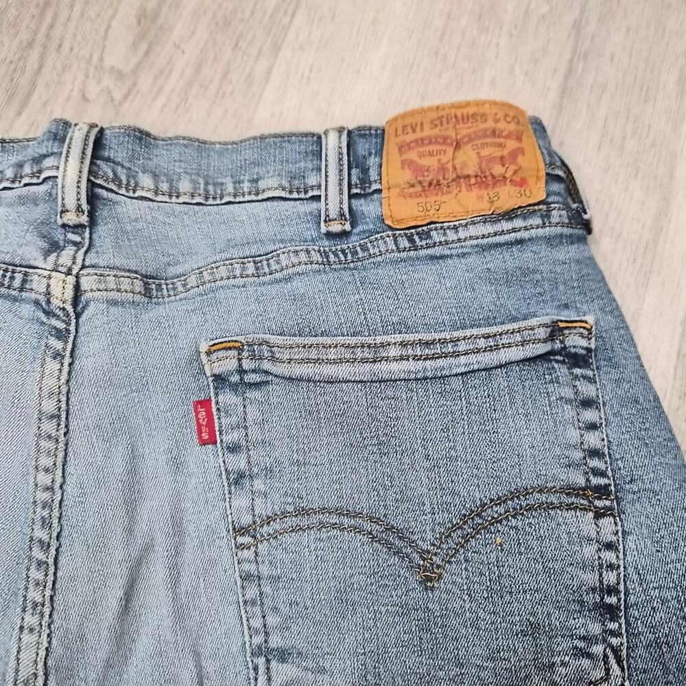 W:38 L:30 Levi's Light Blue Denim Jeans - Picture 5 of 6